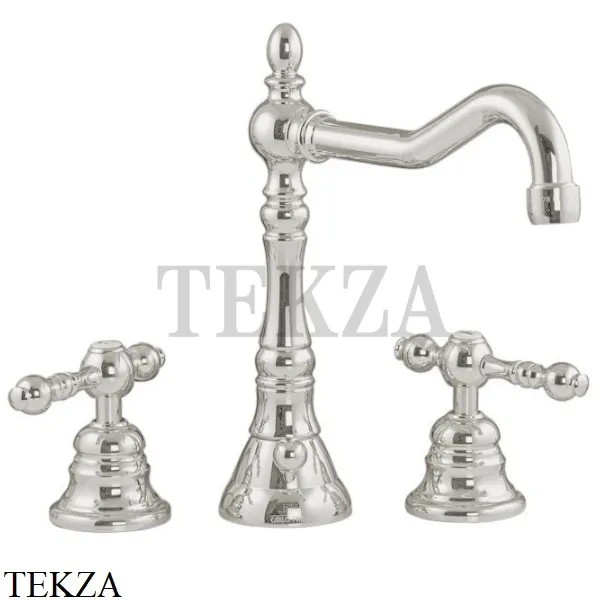 FIMA Carlo Frattini EPOQUE Смеситель для раковины, с донным клапаном F5051SN, Brushed nickel