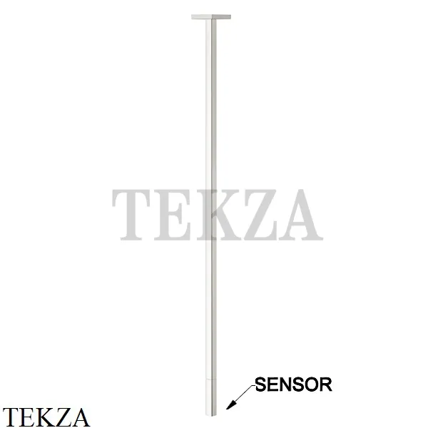 Gessi Rettangolo Излив потолочный электронный 160 см 20024-149, Finox Brushed Nickel