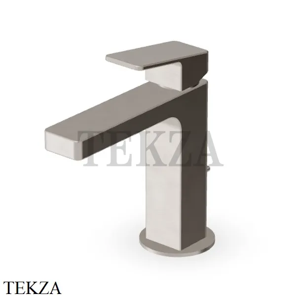 Zucchetti JINGLE Смеситель для раковины, с донным клапаном ZIN690.C3, brushed nickel