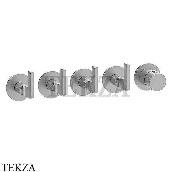 Gessi INCISO SHOWER Термостатический смеситель, 4 потока, внешняя часть 58338-031, хром глянец