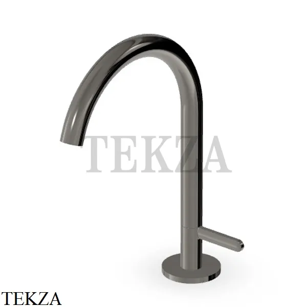Zucchetti Isy22 Смеситель для раковины прогрессивный, без гарнитуры ZIS2812.C50, metal black