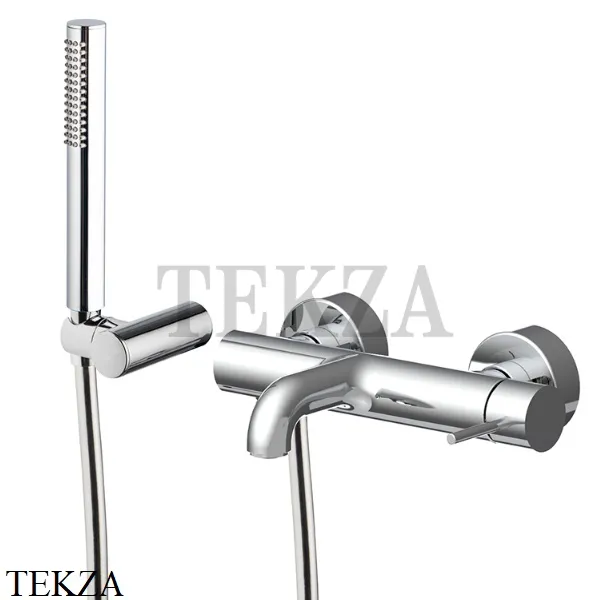 FIMA Carlo Frattini Spillo UP Смеситель для ванны, Select, с гарнитуром F3034NCR, хром глянец