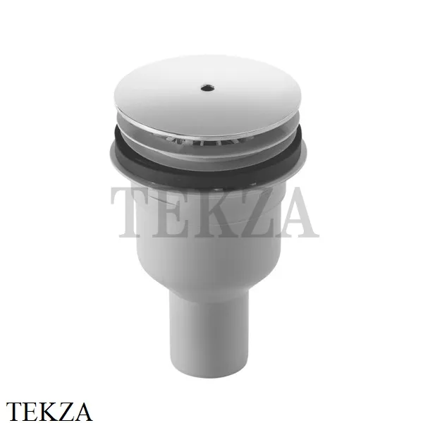 Duravit Выпуск для душевого поддона, сток вертикальный, хром глянец