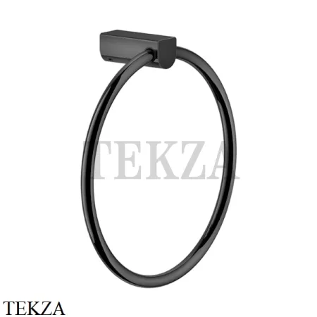 Gessi RILIEVO Держатель для полотенца кольцевой 59509-706, Black Metal