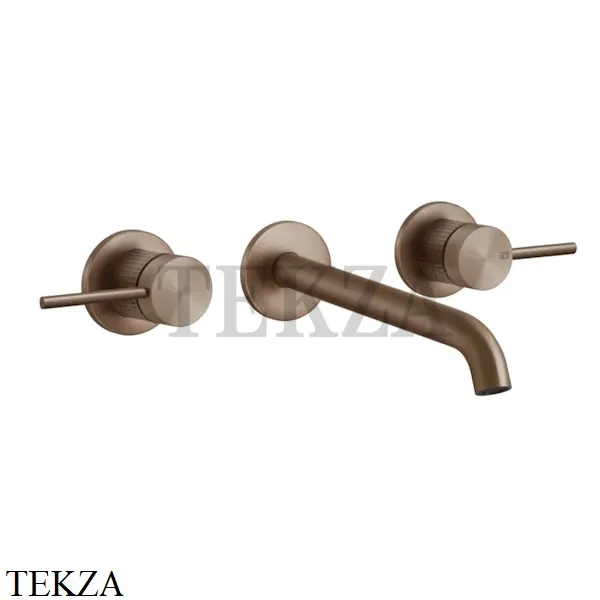 Gessi 316 MECCANICA Смеситель для раковины 18-20, внешняя часть 54294-708, Copper Brushed