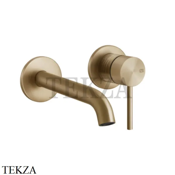 Gessi 316 TRAME Смеситель для раковины, внешняя часть, 17-20 см 54386-726, Warm Bronze Br.