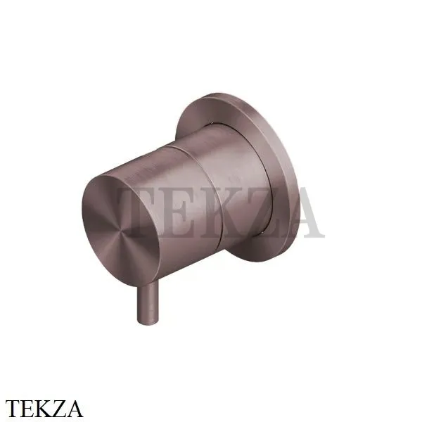 QuadroDesign Source Переключатель из стены на 2 потребителя, 13 44.00 OR, Pink Gold