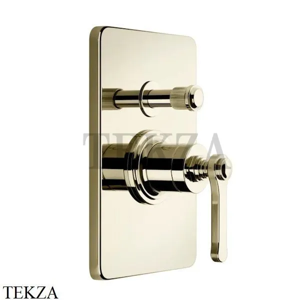 Gessi VENTI20 Смеситель для душа, 2 поток, внешняя часть 65079-710, Brass PVD