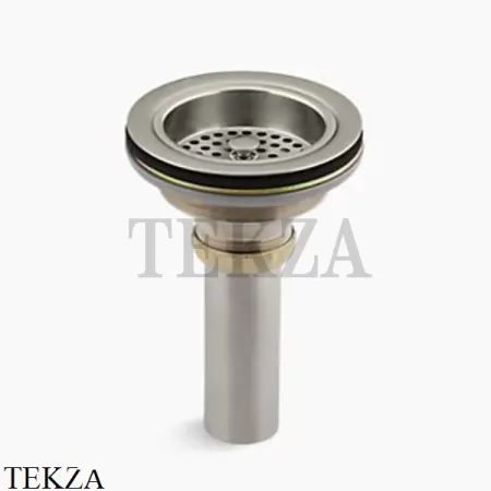 Kohler Duostrainer Донный клапан для кухонной мойки K-8801-VS, яркая нержавеющая сталь