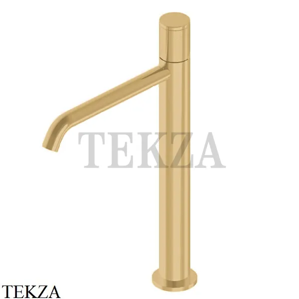Gattoni MD Смеситель для раковины, RONCO, с донным клапаном MD113/22SG, Gold Satin