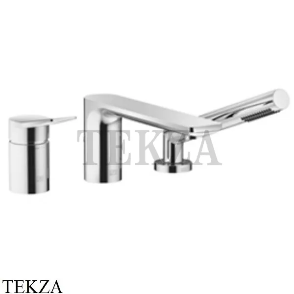 Dornbracht LISSE Смеситель на борт ванны на три отверстия 27412845-00, хром глянец