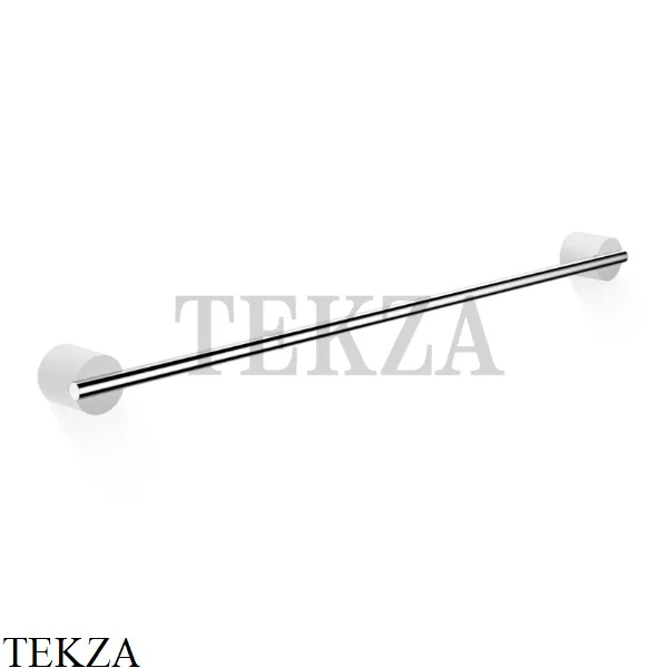 Decor Walther Stone White HTE60 Держатель для полотенца 0975254, белый матовый-хром глянец