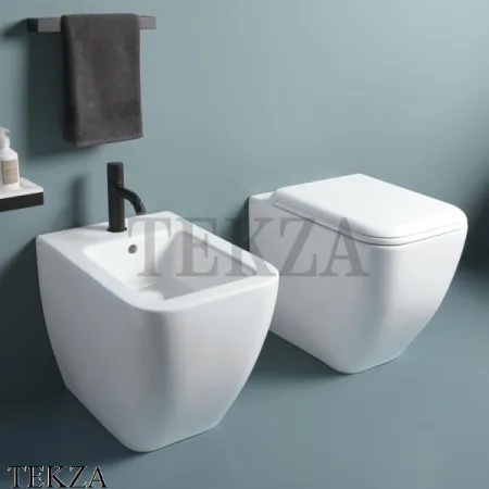 Cielo SHUI Comfort Биде напольное, с 1 отверстием SHCOBI Bia, белый глянец