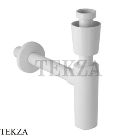 Geberit Сифон бутылочный для раковины пластик 151.035.11.1, белый глянец