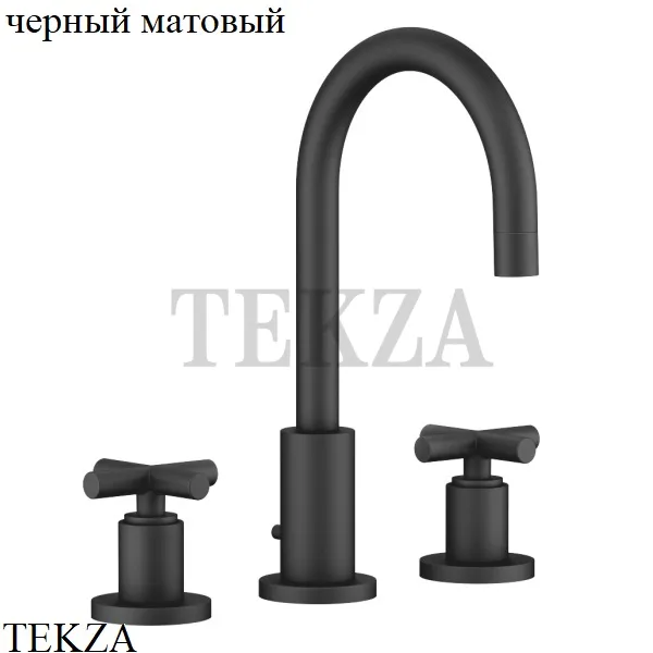 Dornbracht TARA Смеситель для умывальника 135, с донным клапаном 20710892-33, черный матовый