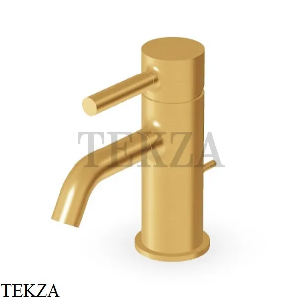 Zucchetti Pan Смеситель для раковины, с донным клапаном ZP6211.C41, brushed gold