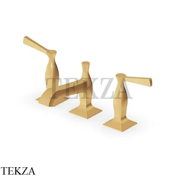 Zucchetti Bellagio Смеситель для раковины, с донным клапаном ZB2425.C41, brushed gold PVD
