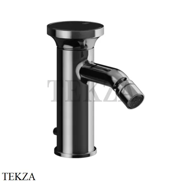 Gessi Origini MATERIC Смеситель для биде, с донным клапаном 66007-706, Black Metal PVD