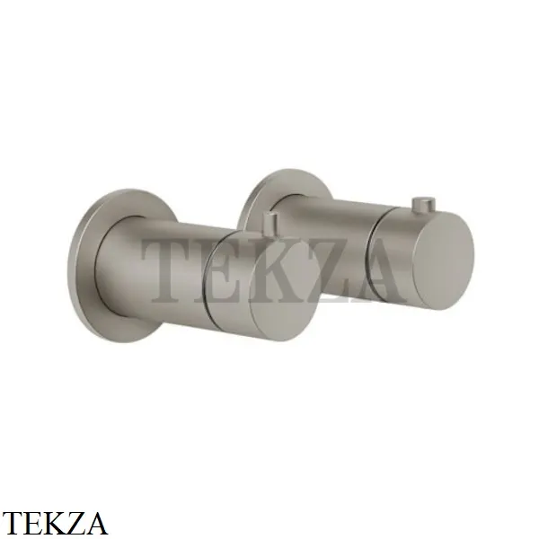 Gessi Ingranaggio-Anello Термостат для душа на 1 поток, внешняя часть 63331-149, Finox Brushed Nickel