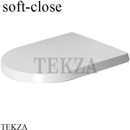 Duravit ME by Starck Сиденье для унитаза с крышкой 0020090000 SoftClose, белый глянец