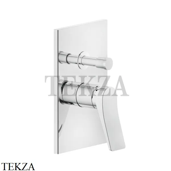 Gessi RILIEVO Смеситель для душа на 2 потока, внешняя часть 59079-031, хром глянец