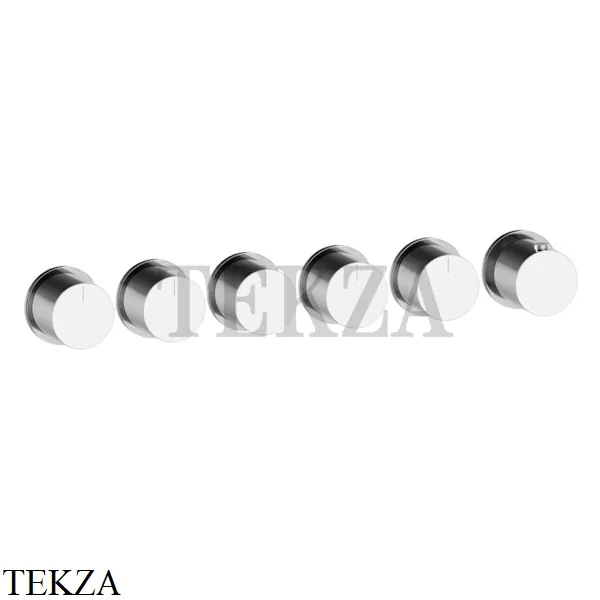 Gessi Habito Bath-shower Термостат на 5 потоков, внешняя часть 63440-031, хром глянец