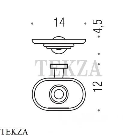 Colombo BASIC Мыльница подвесная B2701, хром глянец