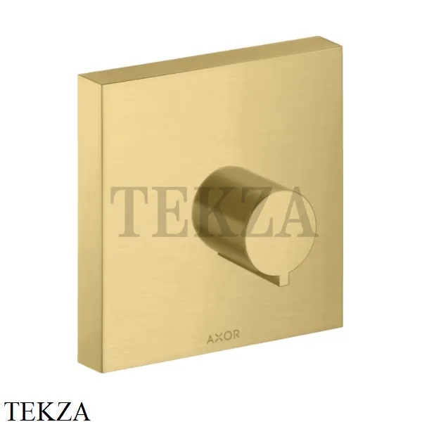 Axor ShowerCollection Вентиль запорный, внешняя часть 10972250, Brushed Gold