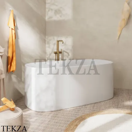 Hansgrohe Tecturis S Смеситель для ванны, с гарнитуром, внешняя часть 73440140, Brushed Bronze