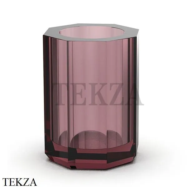 Decor Walther Kristall BER Стакан настольный хрусталь 0923997, Rich Burgundy