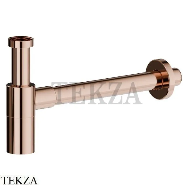 Newform Сифон для раковины бутылочный, 218.58.061, PVD Copper Bronze