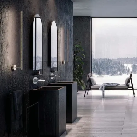 Bossini  APICE Смеситель для раковины, внешняя часть Z00549.094, никель Brushed