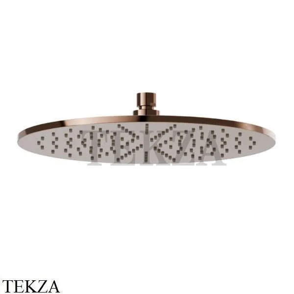 Newform Верхняя круглая лейка D300, без кронштейна 26534.58.061, PVD Copper bronze