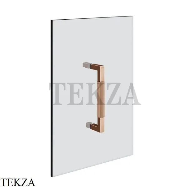 Gessi Shower G Rigato Ручка-держатель на стекло 20 см 67521-030, Copper PVD