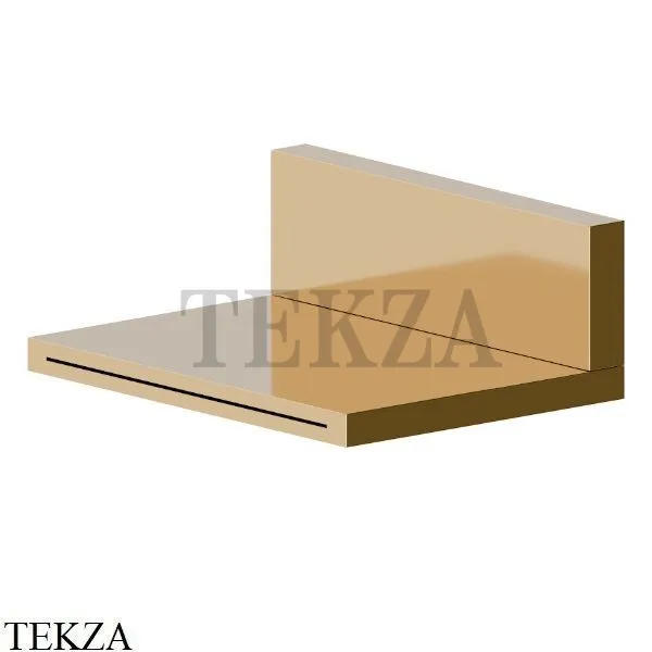 Newform Cascate Излив настенный водопад-каскадный 206.61.020, PVD Glossy Gold