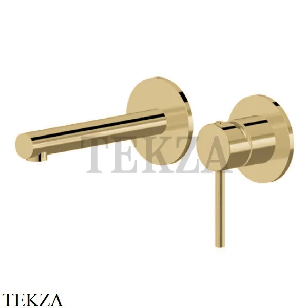 Newform MINI-X PRO Смеситель для раковины 150, внешняя часть, 61328E.M0.071, Gold satin