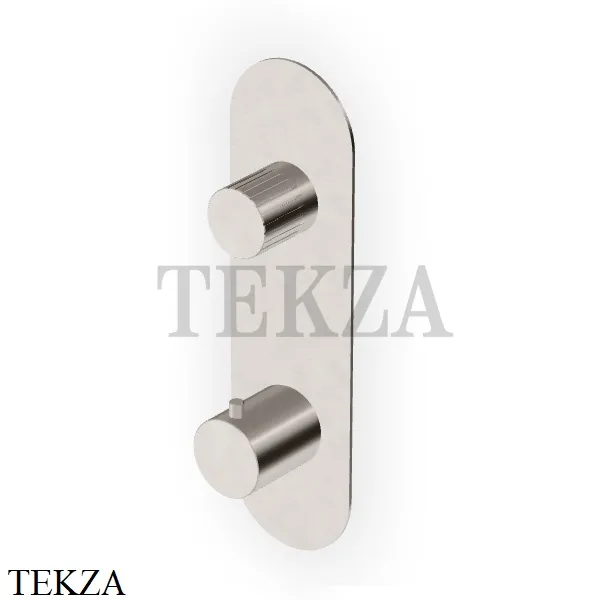 Zucchetti Todd Термостат для душа на 2-3 потока, внешняя часть ZTD644.C3, brushed nickel