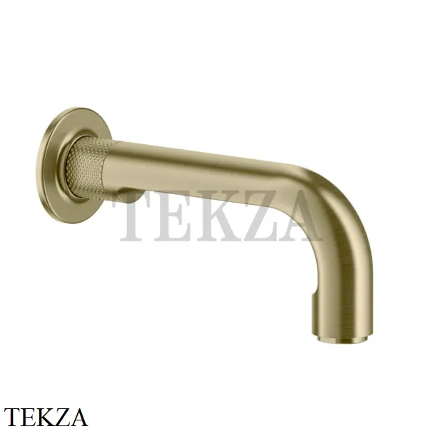 Gessi INCISO Излив для ванны настенный 190 см 58103-727, Brushed Brass
