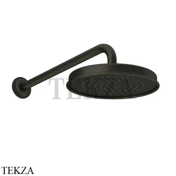 Gessi VENTI20 Верхний душ 200 с настенным креплением 65148-187, Aged Bronze