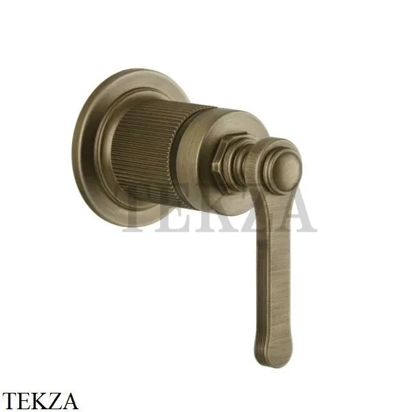 Gessi VENTI20 Смеситель для душа, 1 поток, внешняя часть 65131-713, Antique Brass