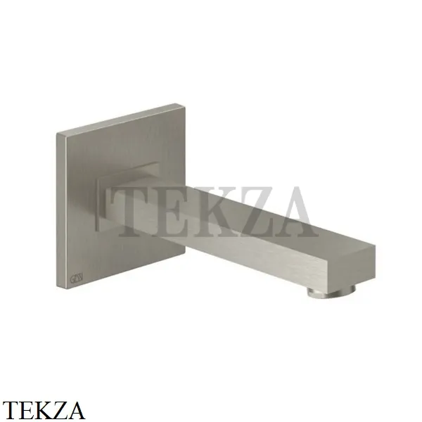 Gessi Rettangolo shower Настенный излив для ванны и душа 20121-149, Finox Brushed Nickel