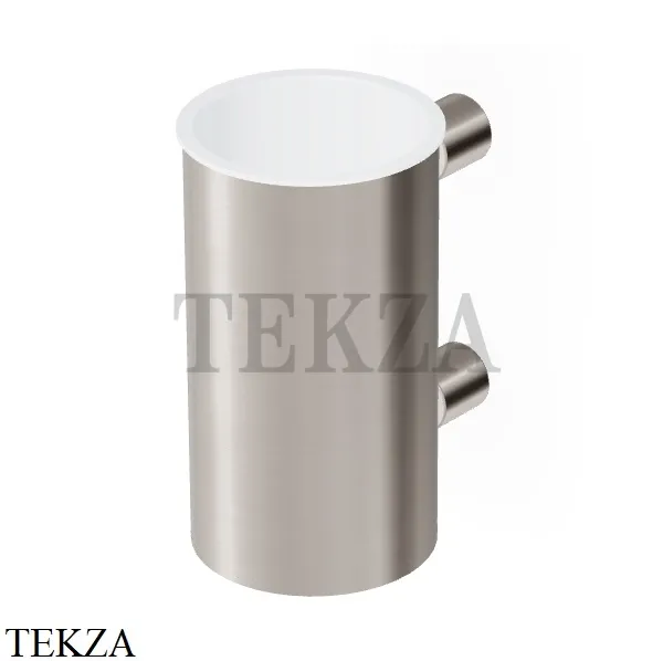 Zucchetti Isy22_Octo_Jingle Стакан настенный круглый ZAD513.C3, brushed nickel