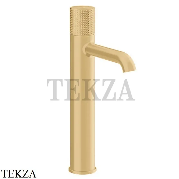 Gessi Habito CESELLO Смеситель для раковины высокий, без донного клапана 70404-710, Brass PVD