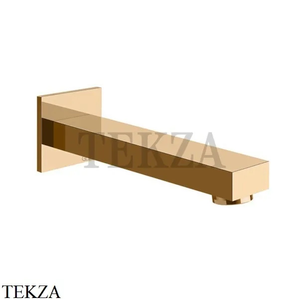 Gessi Inverso RIGATO Излив для ванны на стену 73103-735, Warm Bronze