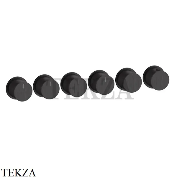 Gessi Habito Bath-shower Термостат на 5 потоков, внешняя часть 63440-187, Aged Bronze