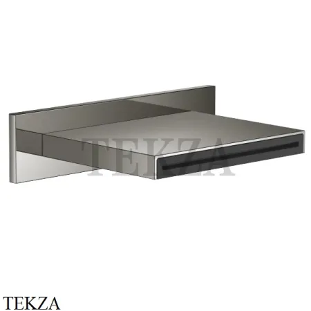 Dornbracht WATER SHEET Каскадный излив настенный монтаж 13415979-19, Dark Chrome