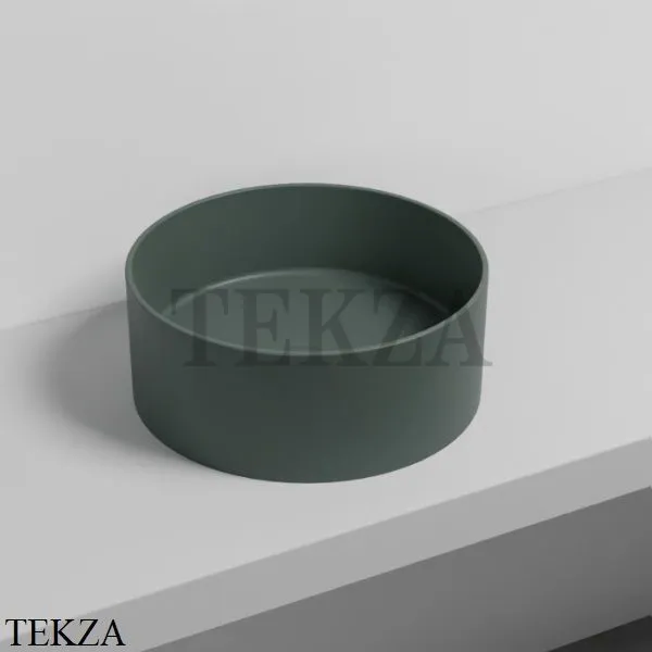 Cielo Theo Round Раковина накладная круглая, без перелива THLAT MU, Muschio