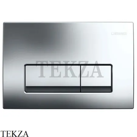 Geberit Delta51 Клавиша смыва для бачка UP100, пластик 115.105.21.1, хром глянец