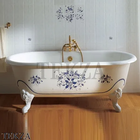Herbeau JOSEPHINE 170 Ванна чугунная на лапах отдельностоящая