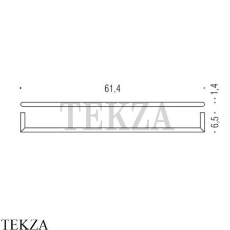 Colombo Mini Держатель для банного полотенца 61 см B4011.CR, хром глянец